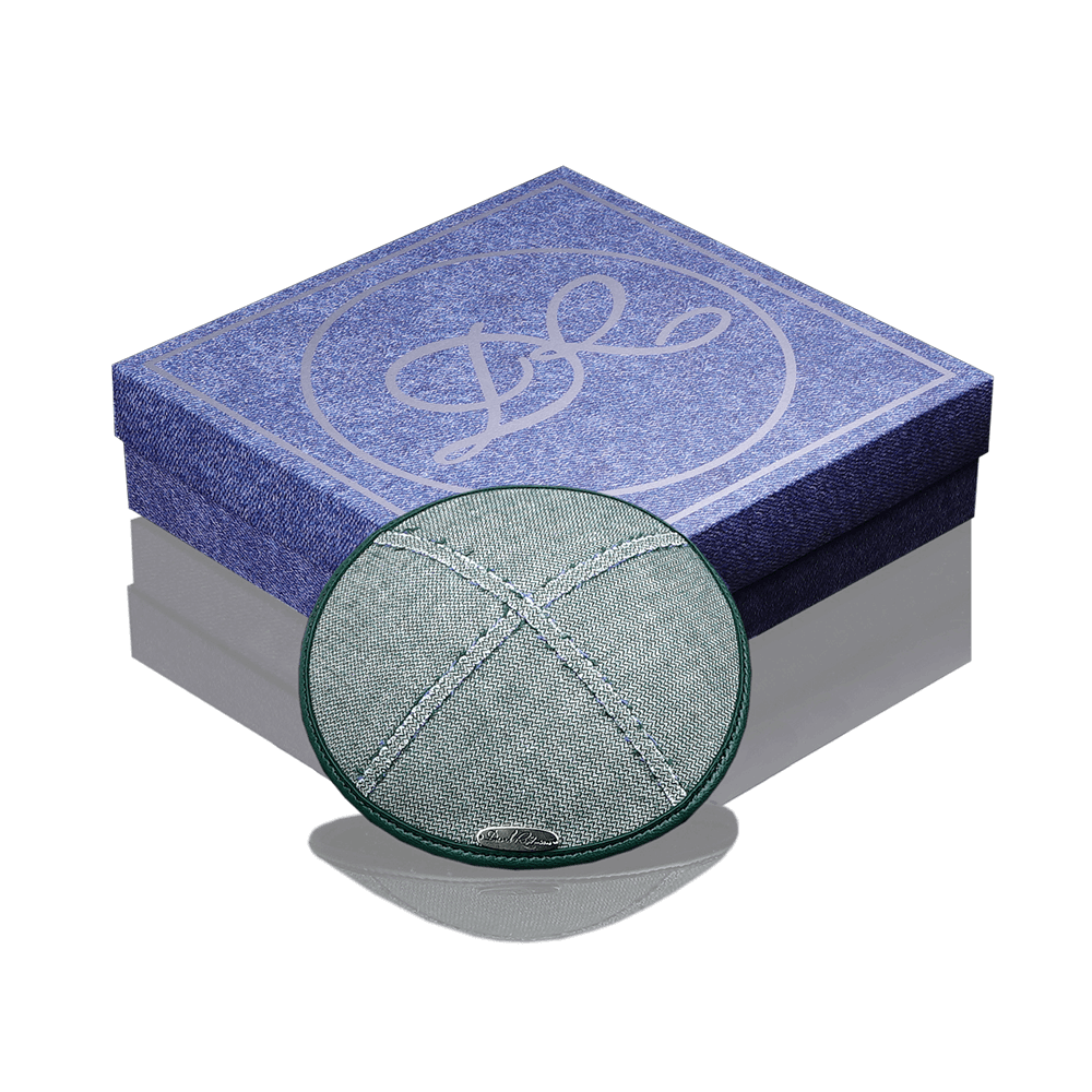 Kippah Newborn. Denim Collection