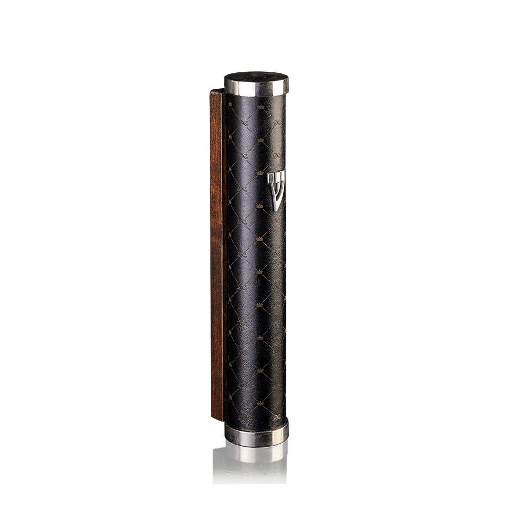 King David Mezuzah Cases. Silver Collection