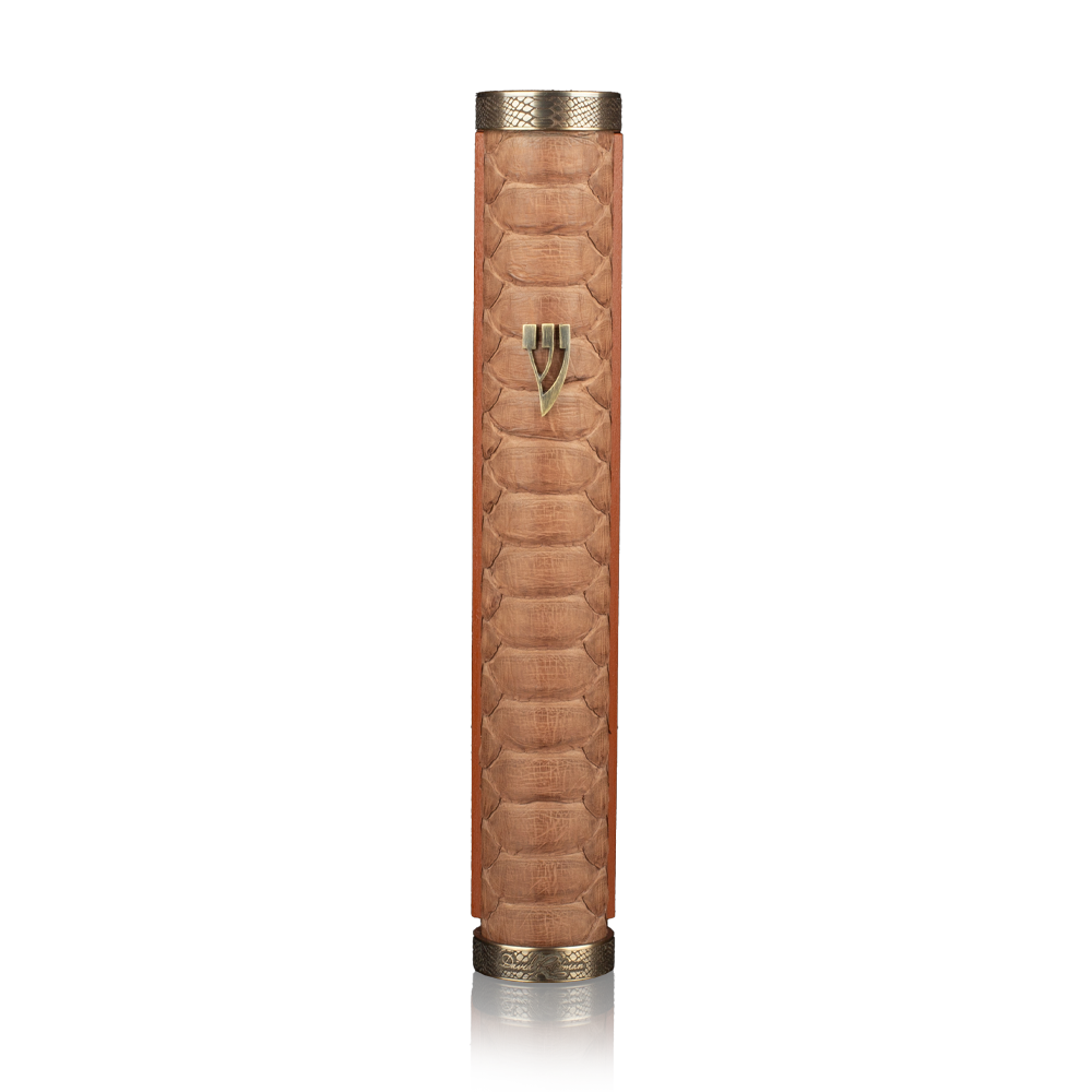 Serpent Mezuzah Case