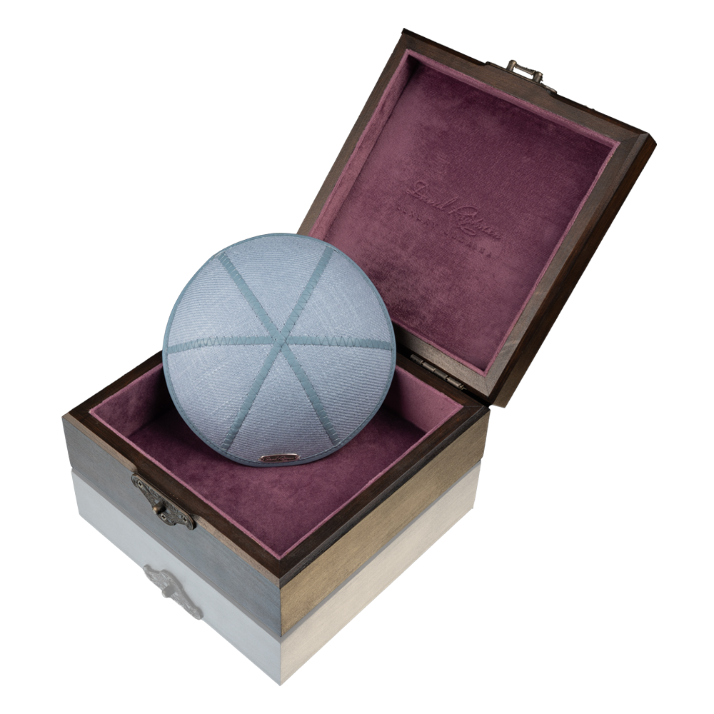 Kippah "Modern" made of linen