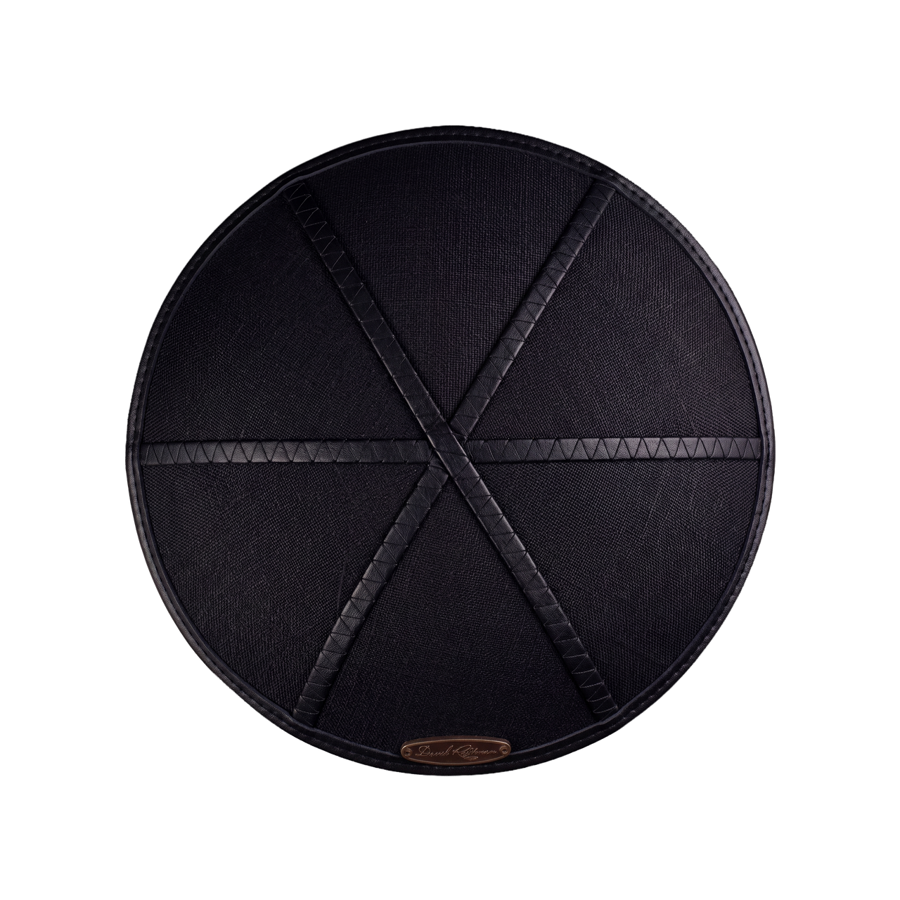 Kippah "Modern" made of linen, Collaborative Collection by Israel Yehuda Morgenstern and David Roytman